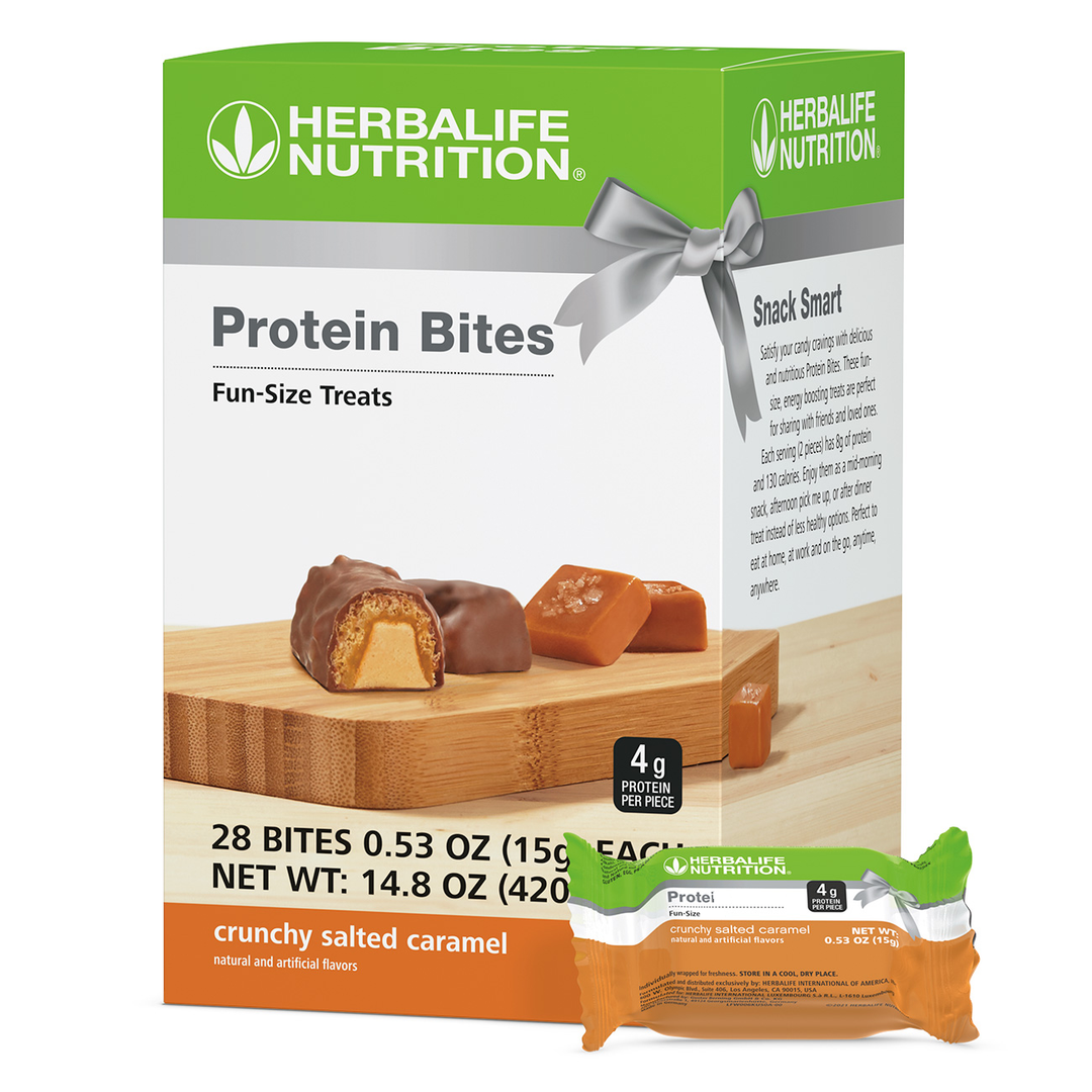 Herbalife Protein Bites: Crunchy Salted Caramel