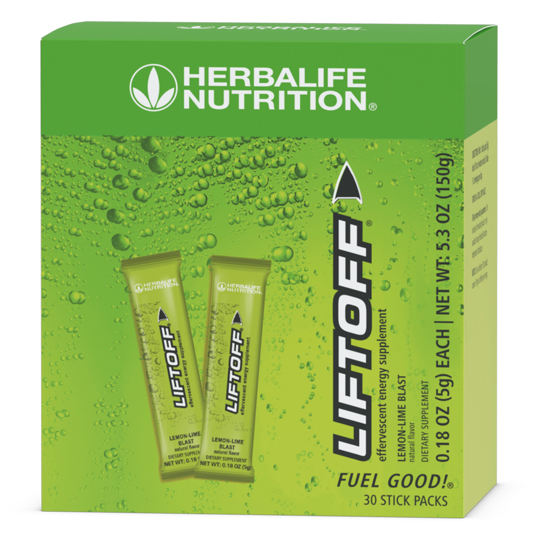 Herbalife Liftoff®:  Lemon-Lime Blast Stick Packs