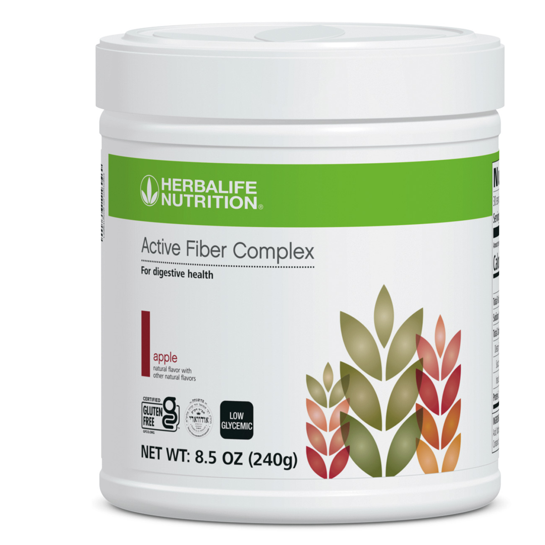 Herbalife Active Fiber Complex apple flavor, 8.5 oz canister