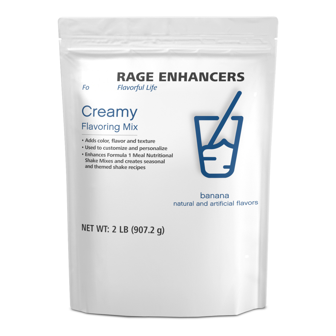 Herbalife Creamy Flavoring Mix: Sugar-Free Banana 2 lb. Pouch