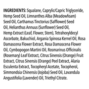 Hemp Facial Serum: 250 mg cannabinoids