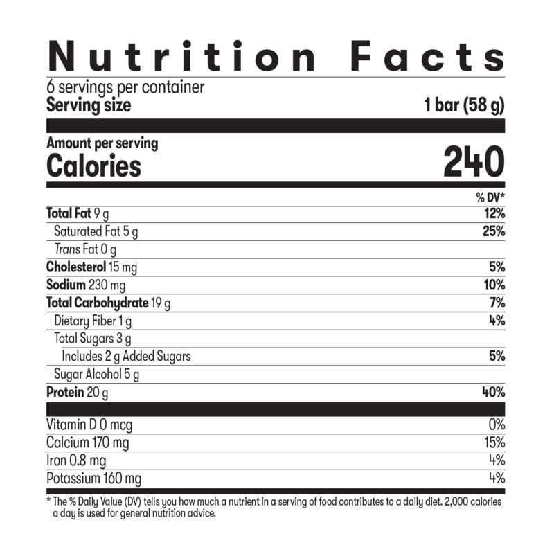 Herbalife24 ACHIEVE Protein Bar: Chocolate
