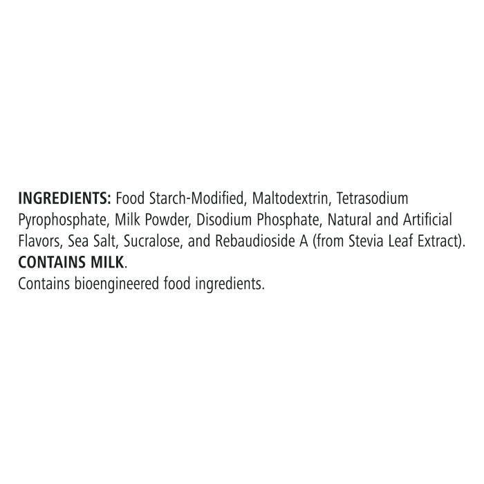 Creamy Flavoring Mix: Sugar-Free