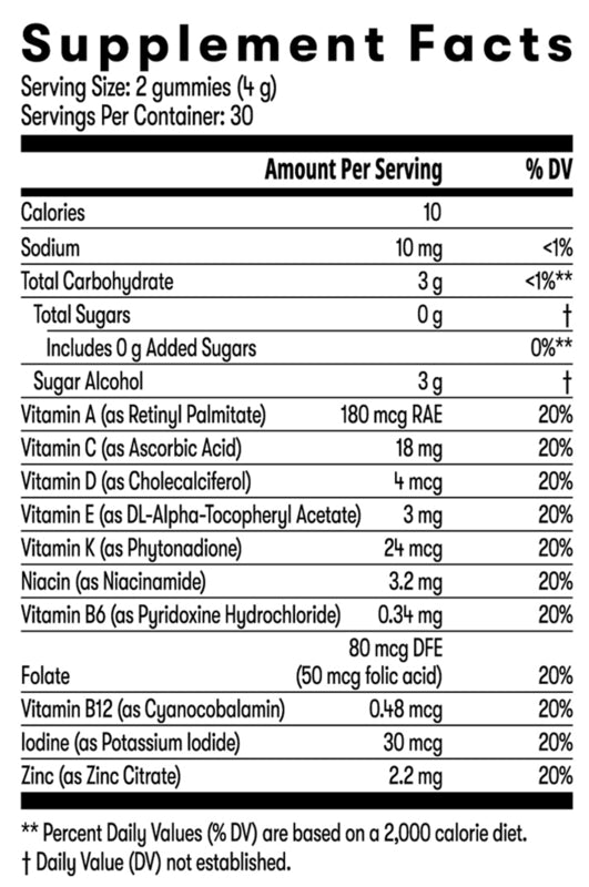 Herbalife Kids Immune Health* + Multivitamin Gummies