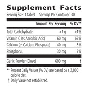 Mega Garlic Plus: 30 Tablets