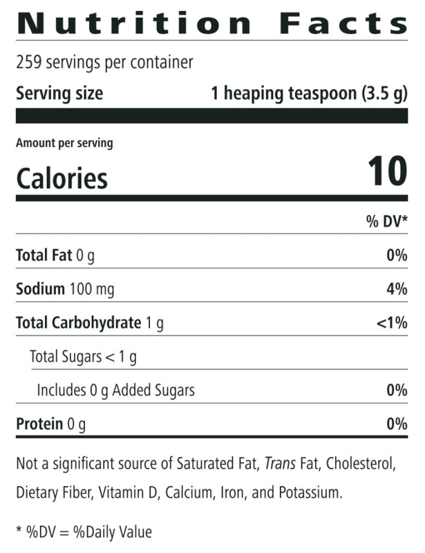 Creamy Flavoring Mix: Sugar-Free