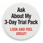 Herbalife 3-Day Trial Pack Button English (Set of 10)