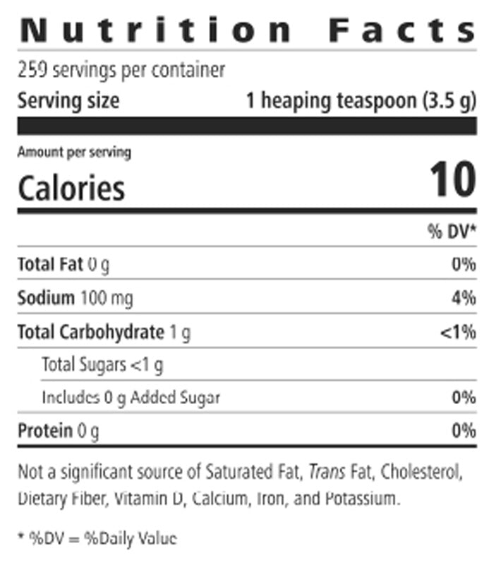 Creamy Flavoring Mix: Sugar-Free