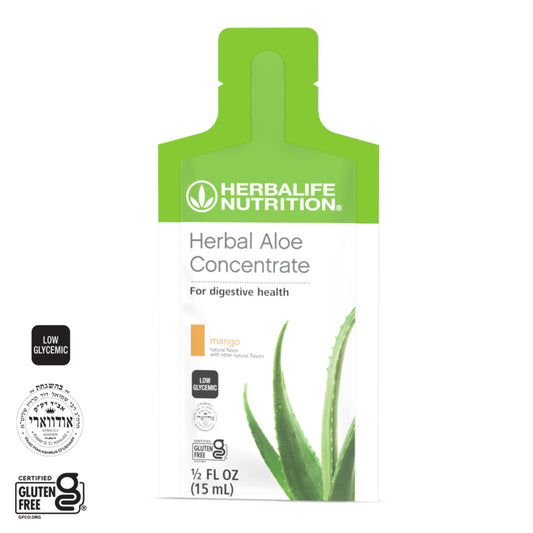 Herbal Aloe Concentrate Single-Serve Packets: Mango 30 Packets