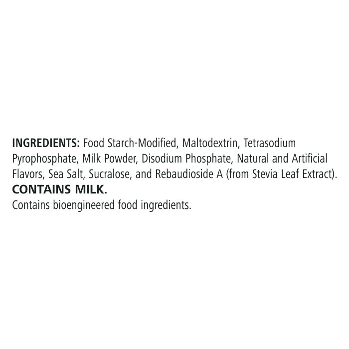 Creamy Flavoring Mix: Sugar-Free