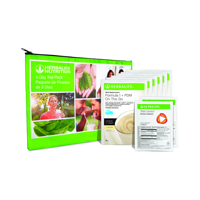 Herbalife 3-Day Trial Pack with Total Control: 1 Pack product photo