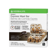Herbalife Formula 1 Express Meal Bar: Cookies 'n Cream 7 Bars per Box product photo