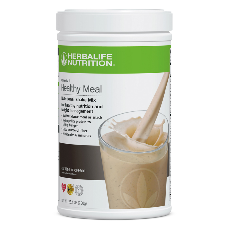 Herbalife Formula 1 Healthy Meal Nutritional Shake Mix: Cookies 'n Cream 750 g product photo