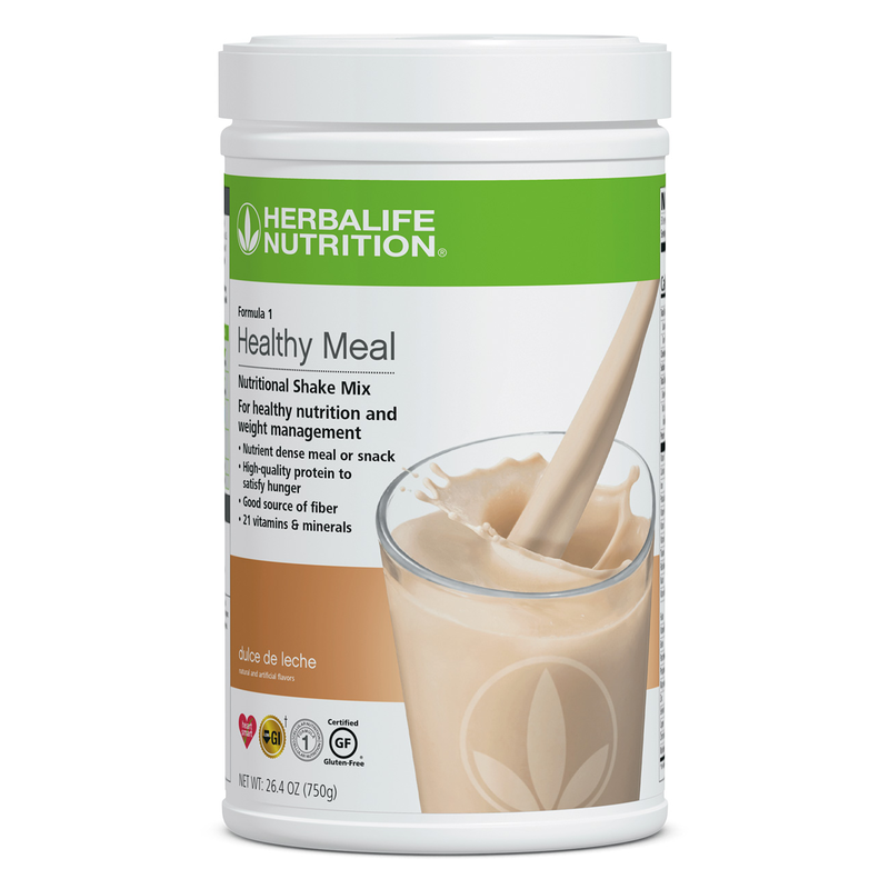 Herbalife Formula 1 Healthy Meal Nutritional Shake Mix: Dulce de Leche 750 g product photo