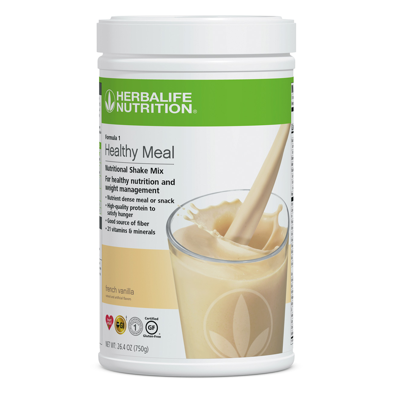 Herbalife Formula 1 Healthy Meal Nutritional Shake Mix: French Vanilla 750 g product photo