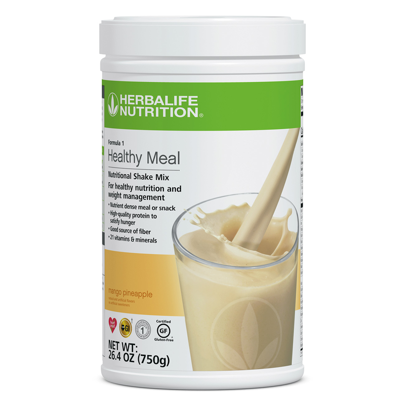 Herbalife Formula 1 Healthy Meal Nutritional Shake Mix: Mango Pineapple 750 g product photo