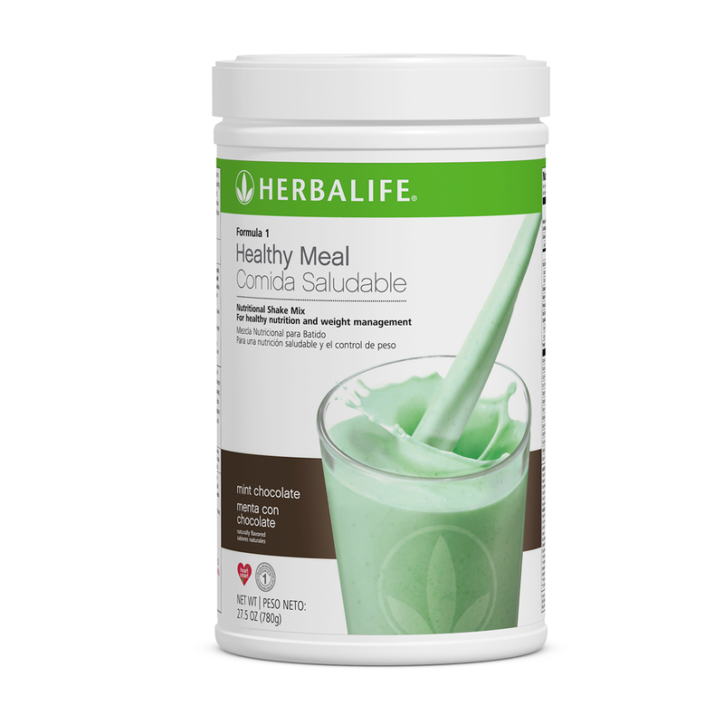 Herbalife Formula 1 Healthy Meal Nutritional Shake Mix: Mint Chocolate 780 g product photo