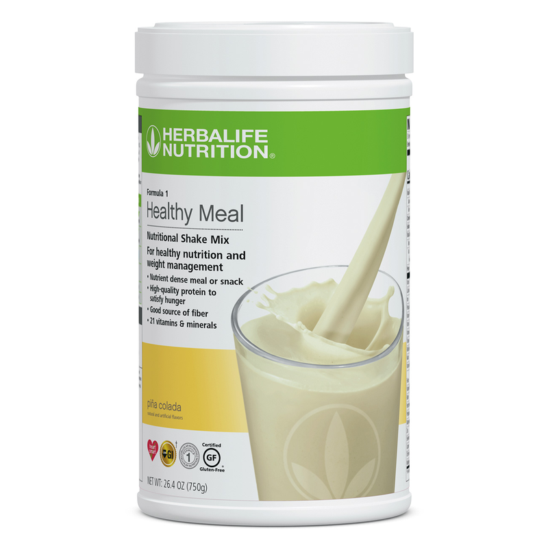 Herbalife Formula 1 Healthy Meal Nutritional Shake Mix: Piña Colada 750 g product photo