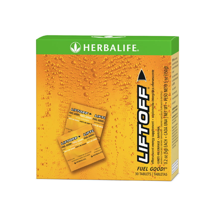 Herbalife Liftoff Ignite-Me Orange 10-30 Tablets product photo