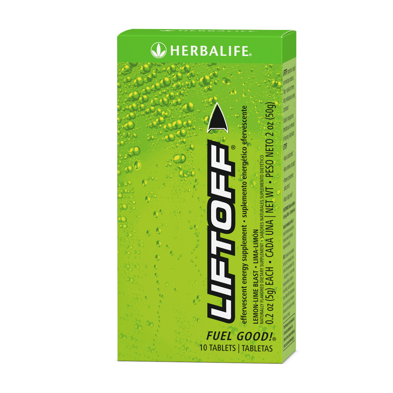 Herbalife Liftoff Lemon-Lime Blast 10 Tablets product photo